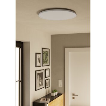 Illuminazione Eglo ROVITO-Z Plafoniera LED Bianco, Cambia colore
