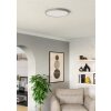 Illuminazione Eglo 6-Z Plafoniera, Applique LED Nichel opaco, Cambia colore