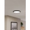 Illuminazione Eglo 6-Z Plafoniera, Applique LED Nero, Cambia colore