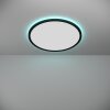 Illuminazione Eglo ROVITO-Z Plafoniera LED Nero, Cambia colore