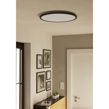 Illuminazione Eglo ROVITO-Z Plafoniera LED Nero, Cambia colore