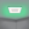 Illuminazione Eglo PADROGIANO-Z Plafoniera LED Bianco, Cambia colore