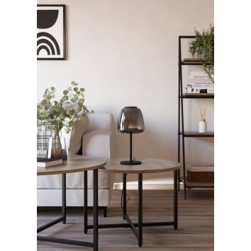 Illuminazione Eglo ALFERO-Z Lampada da tavolo LED Nero, Cambia colore