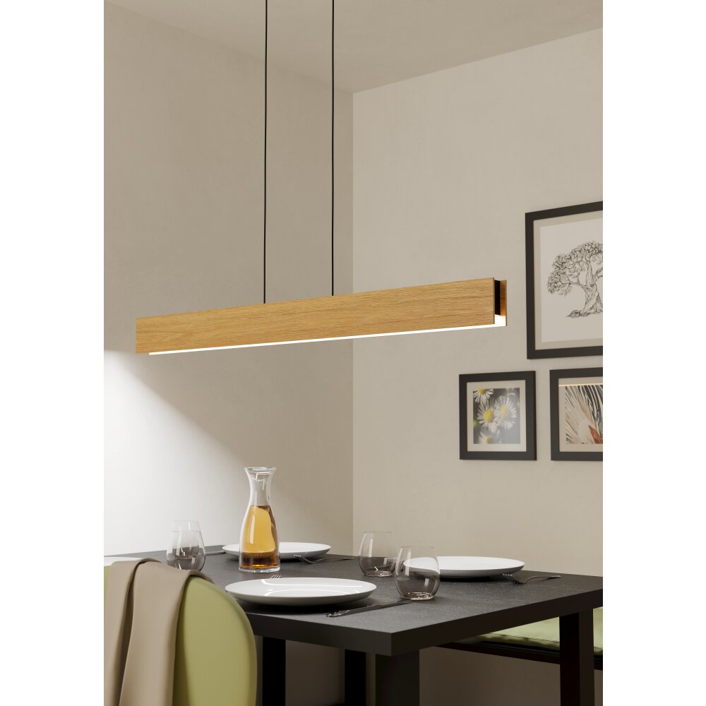Illuminazione Eglo ANCHORENA-Z Lampadario a sospensione LED Marrone, Nero, Cambia colore main product photo