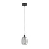 Illuminazione Eglo MOLOCHIO-Z Lampadario a sospensione LED Nero, Cambia colore