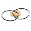 Illuminazione Eglo LOMALTAS-Z Plafoniera LED Marrone, Nero