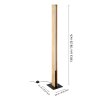 Illuminazione Eglo ANCHORENA-Z Lampada da terra LED Marrone, Nero, Cambia colore