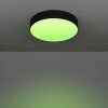 Illuminazione Eglo GALLIZZI-Z Plafoniera LED Nero, Cambia colore