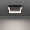 Illuminazione Eglo LORETELLO-Z Plafoniera LED Nero, Cambia colore