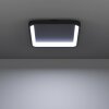 Illuminazione Eglo LORETELLO-Z Plafoniera LED Nero, Cambia colore