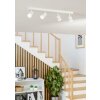 Illuminazione Eglo MELITELLO-Z Plafoniera, Faretto da soffitto LED Bianco, Cambia colore