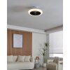 Illuminazione Eglo mit Lampada con ventilatore LED Nero, Bianco, Telecomando