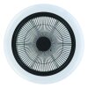Illuminazione Eglo mit Lampada con ventilatore LED Nero, Bianco, Telecomando