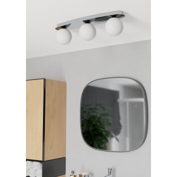 Illuminazione Eglo CASTROVIDO Plafoniera, Applique e plafoniera LED Cromo