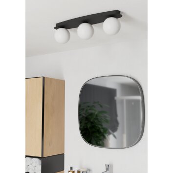 Illuminazione Eglo CASTROVIDO Plafoniera, Applique e plafoniera LED Nero Illuminazione Eglo CASTROVIDO Plafoniera, Applique e plafoniera LED Nero
