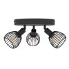Illuminazione Eglo SONNINO Plafoniera, Faretto da soffitto Nero