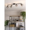 Illuminazione Eglo SONNINO Plafoniera, Faretto da soffitto Nero