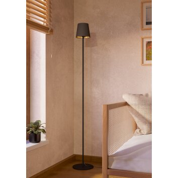 Illuminazione Eglo FIORANA Lampada da terra Nero