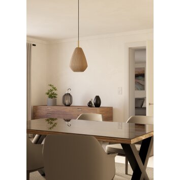 Illuminazione Eglo CAPRAROLA Lampadario a sospensione Ottone