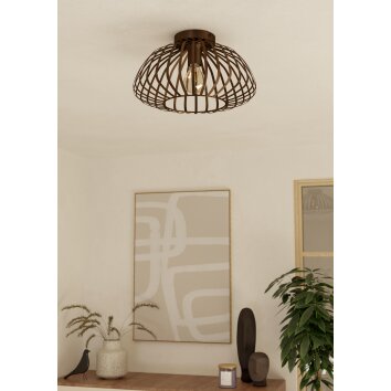 Illuminazione Eglo ESPINAL Plafoniera Bronzo