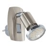 Illuminazione Eglo EGLO Lampade con presa elettrica LED Cromo, Nichel opaco