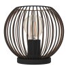 Illuminazione Eglo ALMANZORA Lampada da tavolo Ramato, Nero