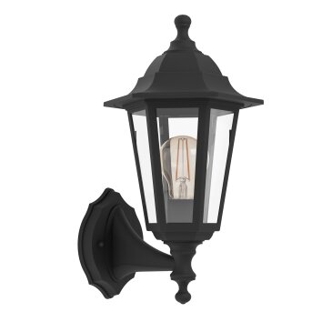 Illuminazione Eglo OLGIATA-E Applique Nero