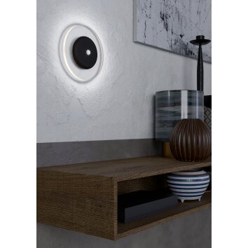 Illuminazione Eglo TREPELLA Applique LED Nero, Sensori di movimento, Telecomando, Cambia colore Illuminazione Eglo TREPELLA Applique LED Nero, Sensori di movimento, Telecomando, Cambia colore