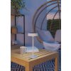 Illuminazione Eglo SIMERI Lampada da tavolo LED Bianco, Telecomando