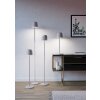Illuminazione Eglo MANNERA-L Lampada da terra LED Grigio, Telecomando, Cambia colore