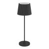 Illuminazione Eglo LEONERO Lampada da tavolo LED Nero, Telecomando