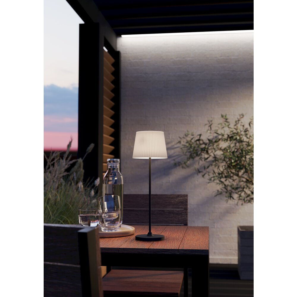 Illuminazione Eglo LEONERO Lampada da tavolo LED Nero, Telecomando main product photo