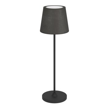 Illuminazione Eglo LEONERO Lampada da tavolo LED Nero, Telecomando