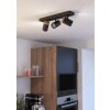 Illuminazione Eglo CONSUMA Plafoniera, Faretto da soffitto Marrone, Nero