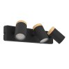 Illuminazione Eglo CONSUMA Plafoniera, Faretto da soffitto Marrone, Nero