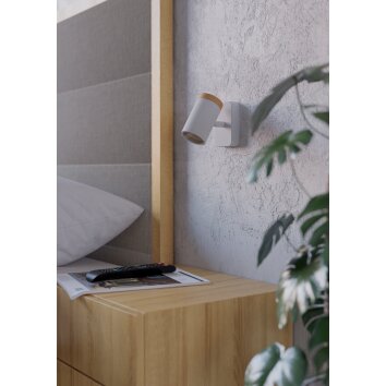 Illuminazione Eglo CONSUMA Faretto da soffitto, Applique Marrone, Bianco