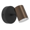 Illuminazione Eglo EGLO Faretto da soffitto, Applique Bronzo, Nero