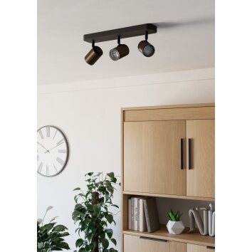 Illuminazione Eglo EGLO Plafoniera, Faretto da soffitto Bronzo, Nero