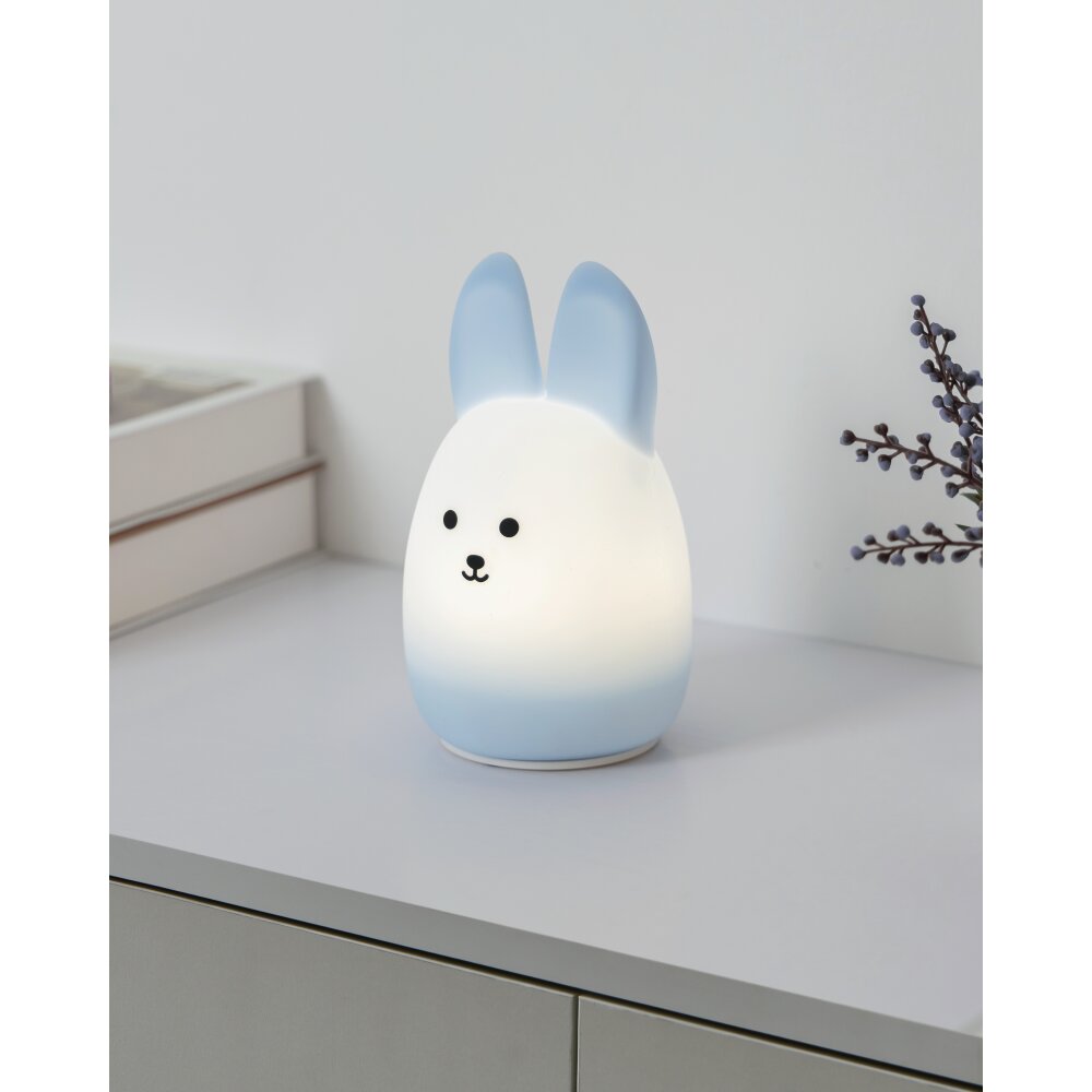 Illuminazione Eglo CASTELLINO Lampada da tavolo LED Blu, Telecomando, Cambia colore main product photo