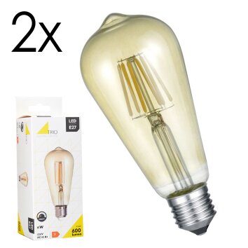 Illuminazione Trio Leuchten E27 LED 6 Watt bianco caldo 600 Lumen