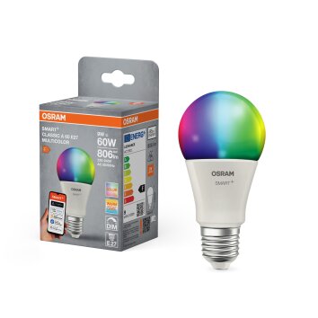 Illuminazione Osram E27 9 Watt Bianco luce solare dimmerabile 806 Lumen Illuminazione Osram E27 9 Watt Bianco luce solare dimmerabile 806 Lumen