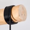 Koyoto Lampadario a sospensione, Lampada a sfera, Lampada a sospensione Écru, Nero, 5-Luci