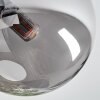 Chehalis Plafoniera, Lampada a sfera Grigio fumo, 4-Luci