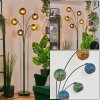 Koyoto Lampada a sfera, Lampada da terra Blu, Oro, Verde, 5-Luci