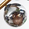 Gastor Plafoniera, Lampada a sfera Oro, Nero, 10-Luci