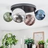 Chehalis Plafoniera, Lampada a sfera Blu, Verde, Ramato, Grigio fumo, 4-Luci