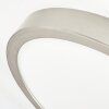 Finsrud Plafoniera, Panel LED Nichel opaco, 1-Luce