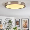 Finsrud Plafoniera, Panel LED Nichel opaco, 1-Luce
