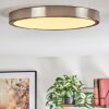 Finsrud Plafoniera, Panel LED Nichel opaco, 1-Luce