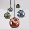 Ripoll Lampadario a sospensione, Lampada a sfera, Lampada a sospensione Oro, Nero, 5-Luci